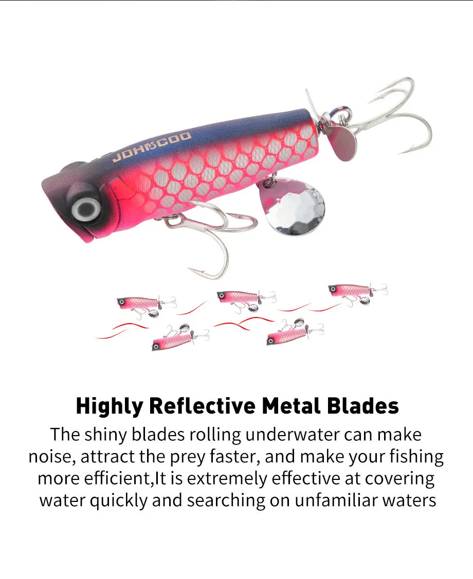 Cheery Long Range Floating Water Wave ABS Lure Kit - view 9