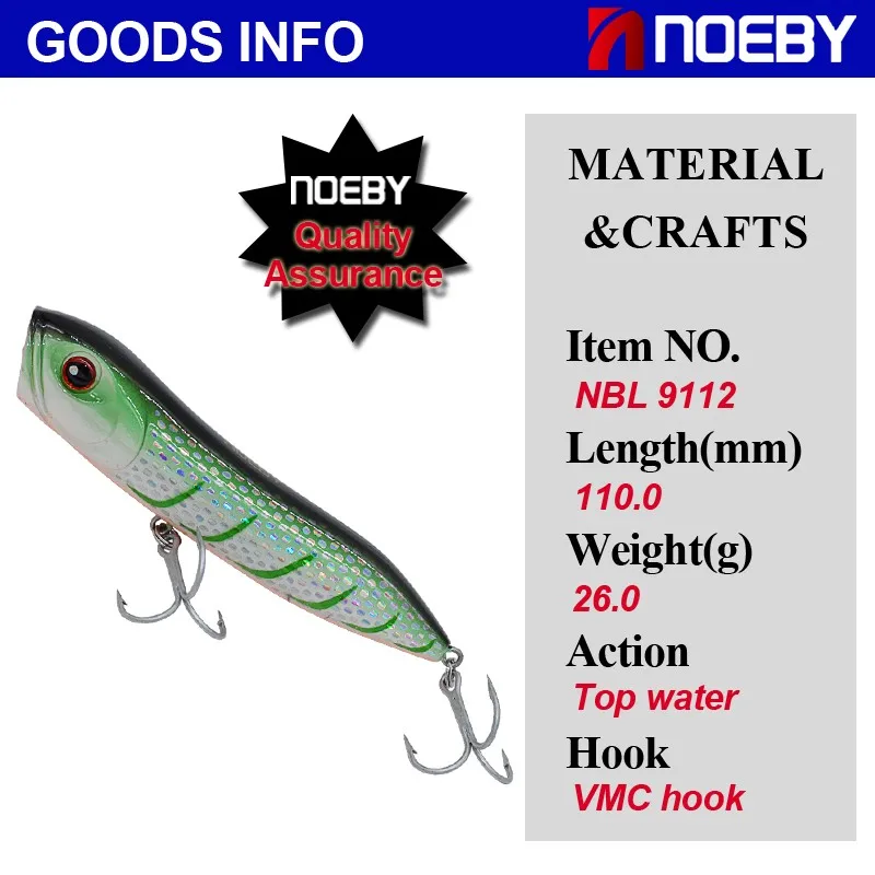 CHEERY Free Fishing Tackle Samples Top Metal Popper Lure - view 3