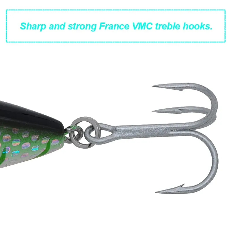 CHEERY Free Fishing Tackle Samples Top Metal Popper Lure - view 5