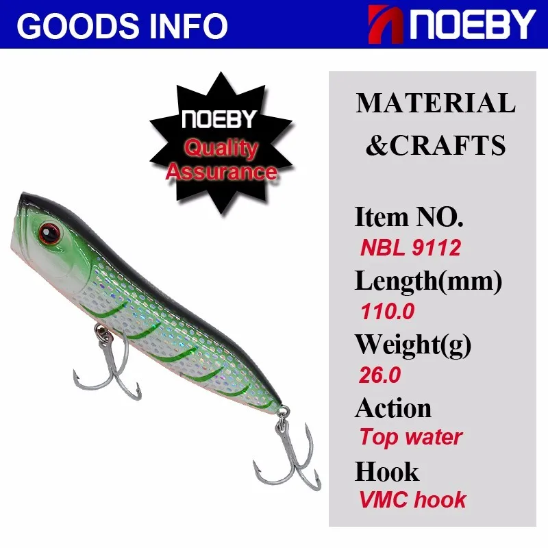 CHEERY Free Fishing Tackle Samples Top Metal Popper Lure - view 7