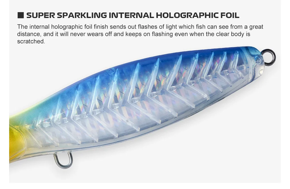 Popper Lures Fishing Sea Saltwater Floating ABS, Various, Various, Plastic Popper Lure - view 14