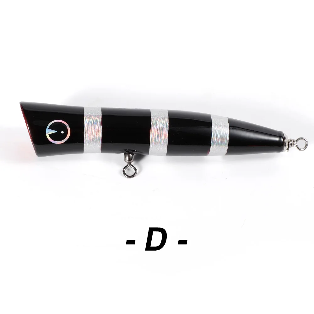 NOEBY OEM ODM GT Popper Tuna Wooden Popper Lure - view 2