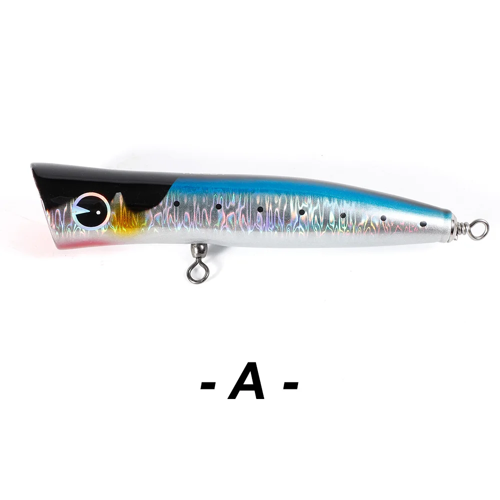 NOEBY OEM ODM GT Popper Tuna Wooden Popper Lure - view 3