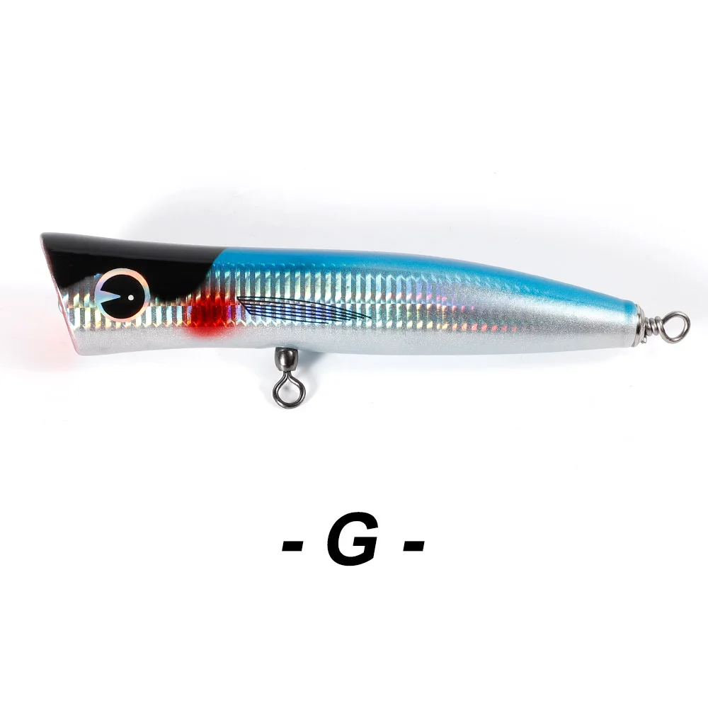 NOEBY OEM ODM GT Popper Tuna Wooden Popper Lure - view 5