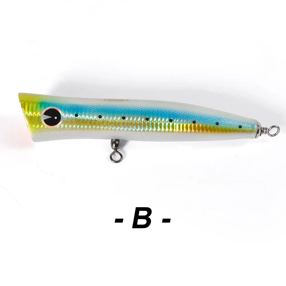 NOEBY OEM ODM GT Popper Tuna Wooden Popper Lure - view 14