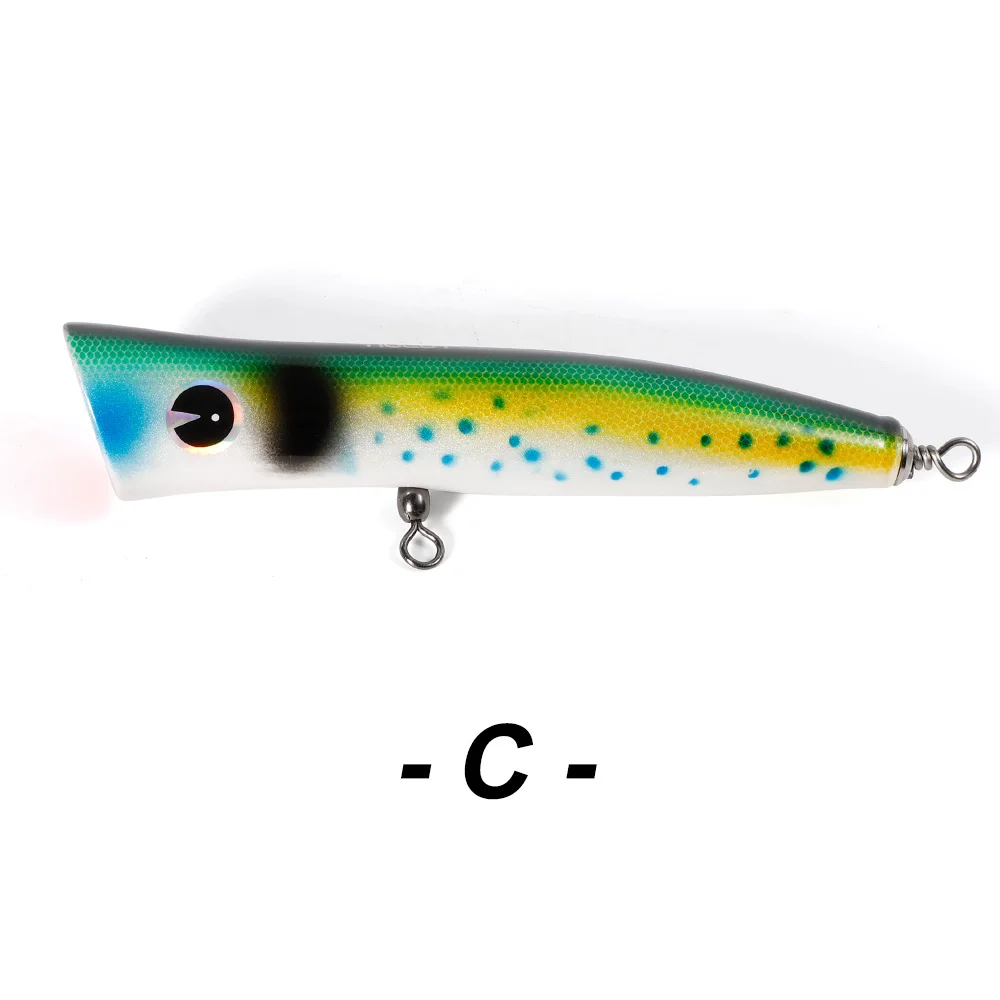 NOEBY OEM ODM GT Popper Tuna Wooden Popper Lure - view 15