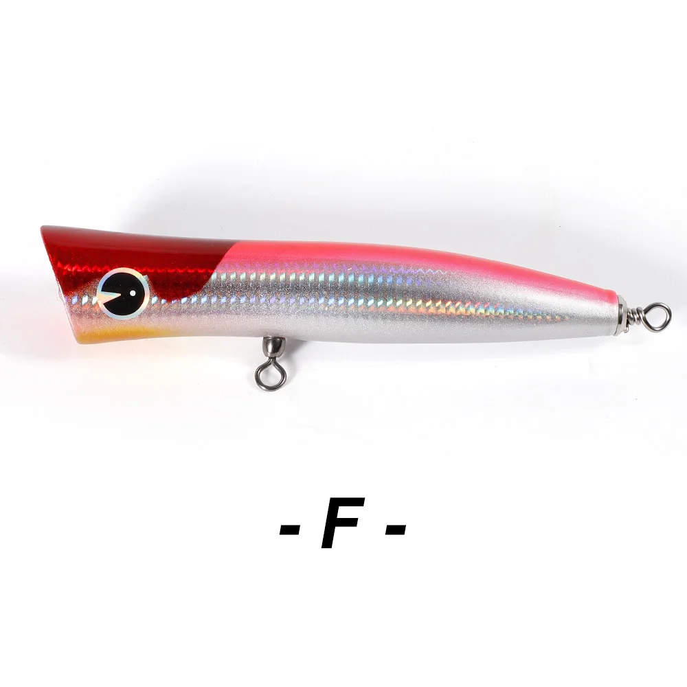NOEBY OEM ODM GT Popper Tuna Wooden Popper Lure - view 18