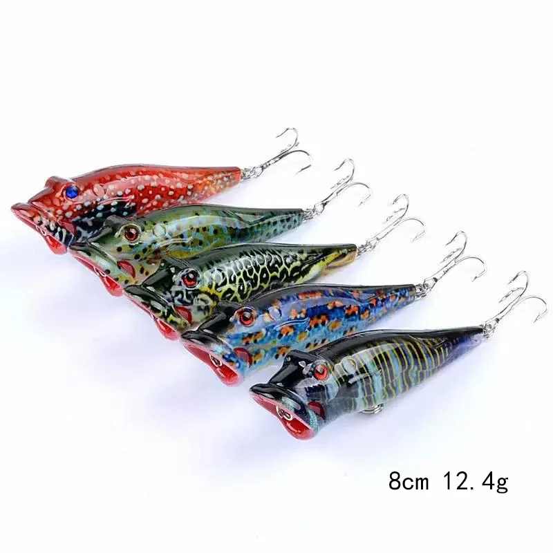 BST 8cm 12 4g Water Surface ABS Hard Lure - view 11