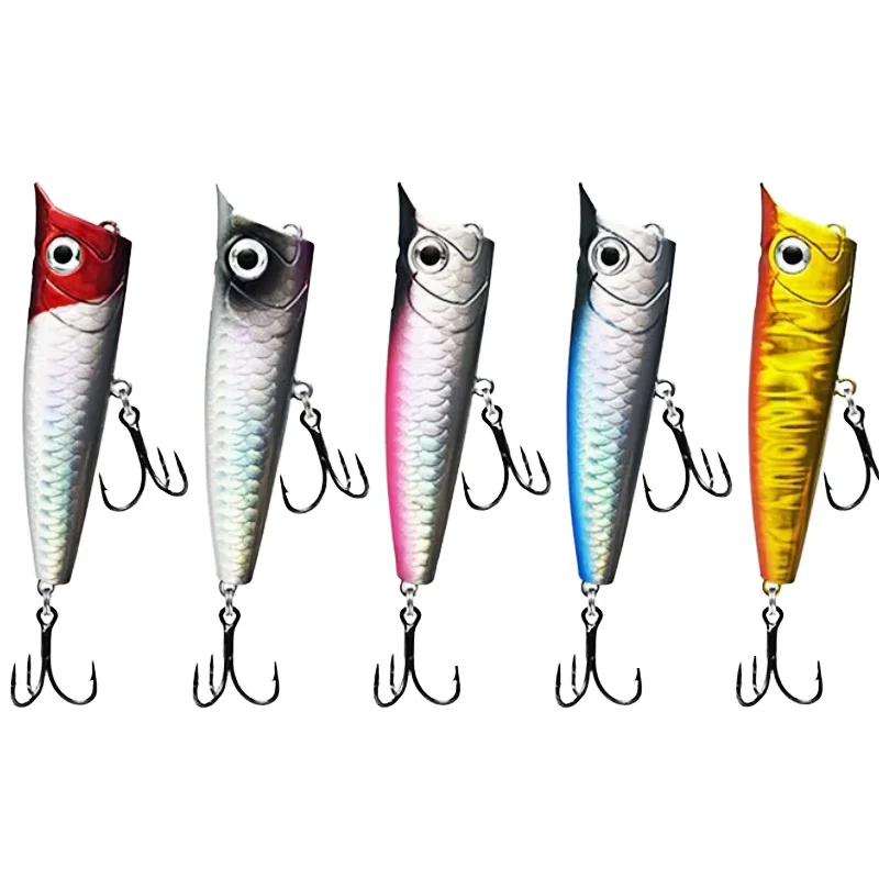Fishing Popper Big Mouth Minnow Pencil ABS Popper Lure - view 6
