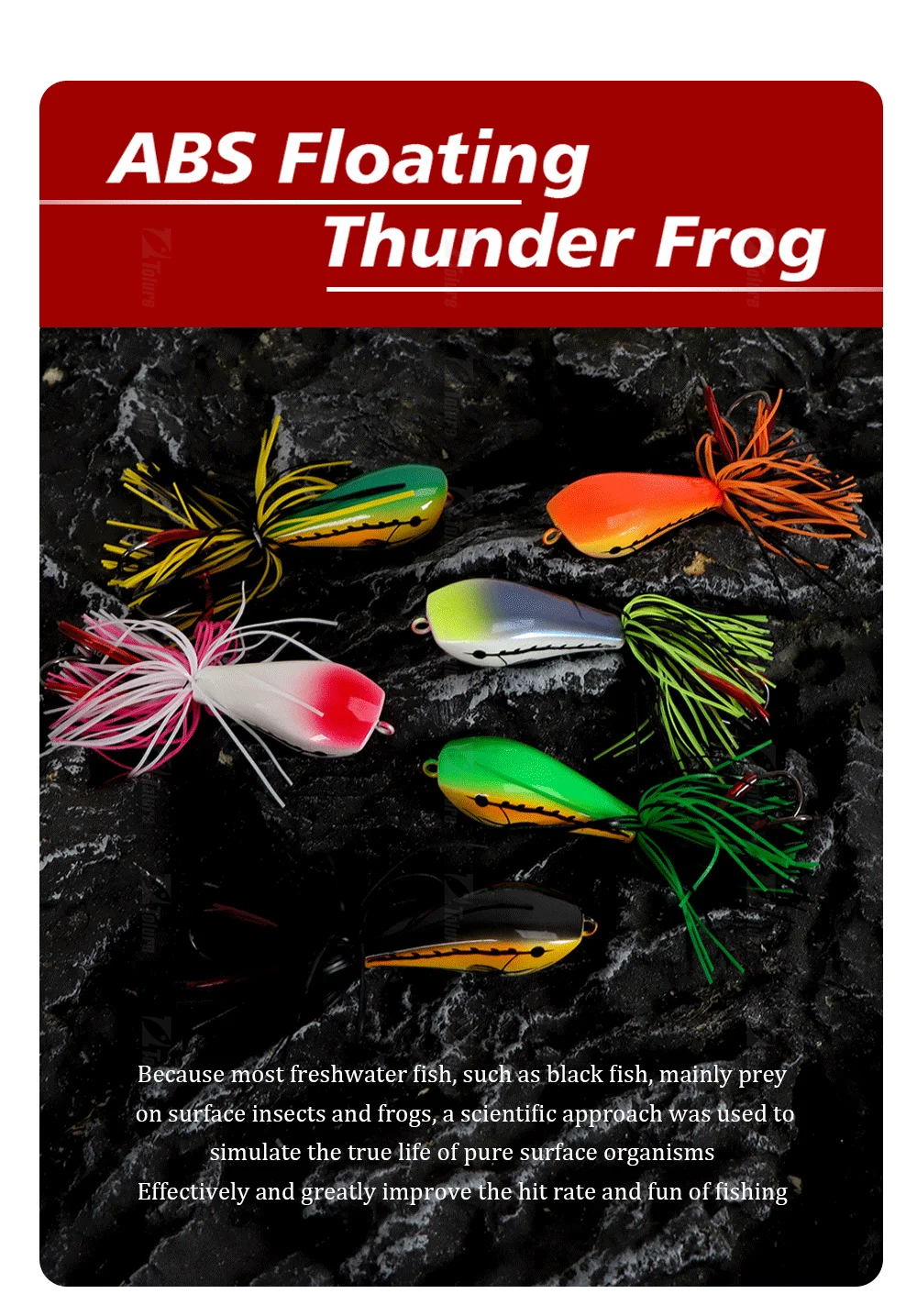 9cm 9g ABS Plastic Luya Lure ABS Various - view 7