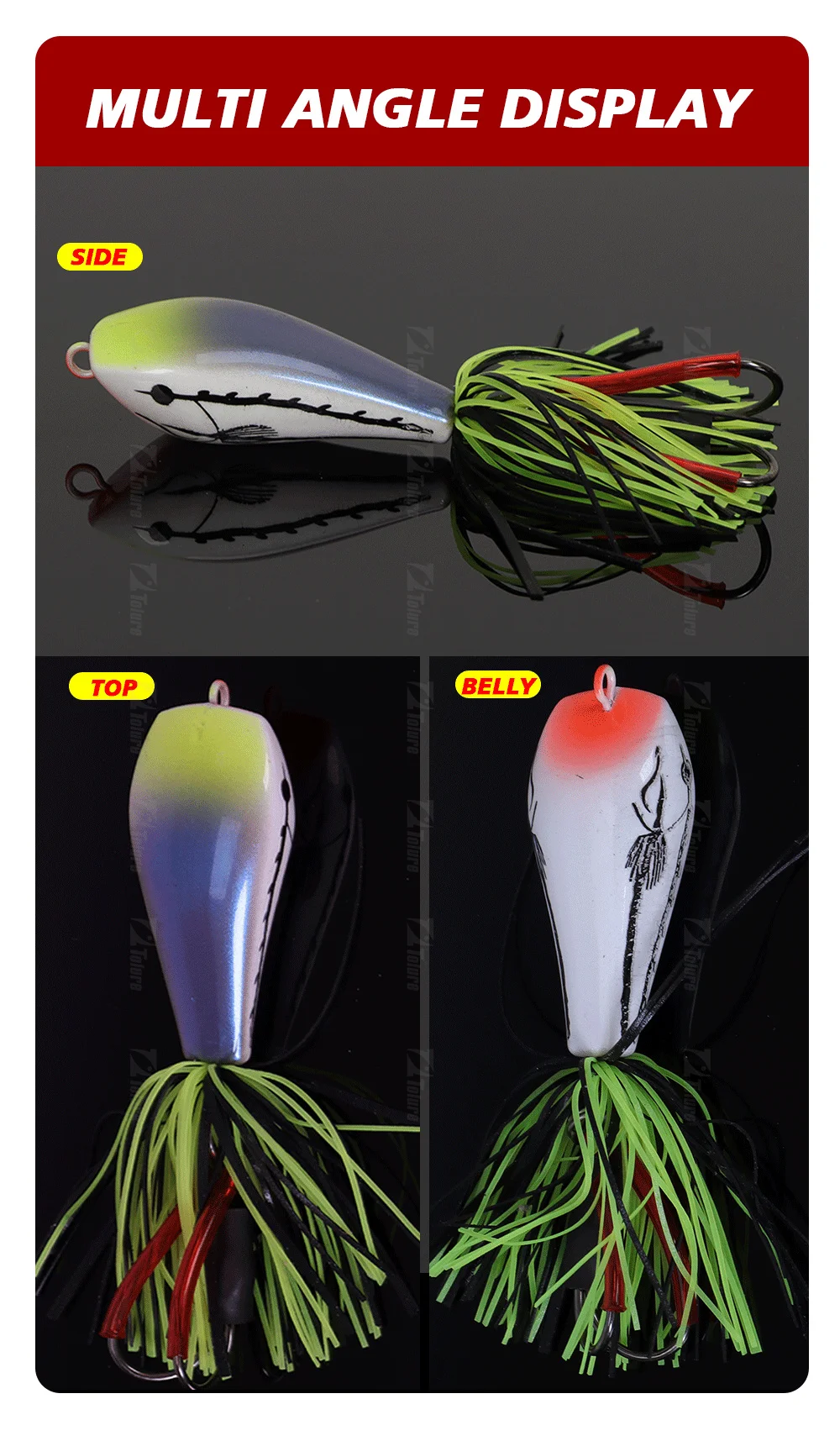 9cm 9g ABS Plastic Luya Lure ABS Various - view 10