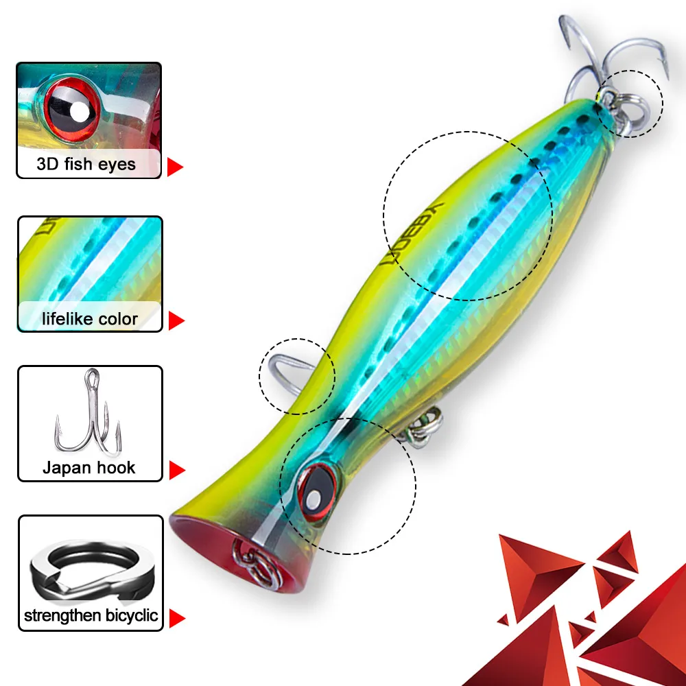 CHEERY High Quality New Arrival 120mm Stainless Steel, ABS Hard Lure - view 3