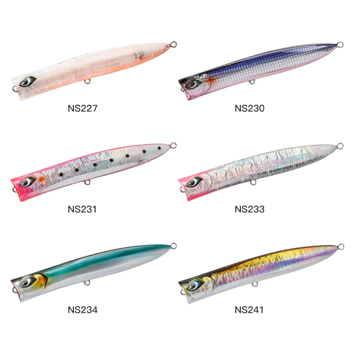 190mm 70g Saltwater Fishing Artificial Popper ABS Popper Lure - view 4