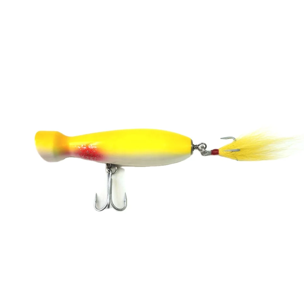 Cheery 40g Popper Swim Bait Saltwater Wood Popper Lure - view 5