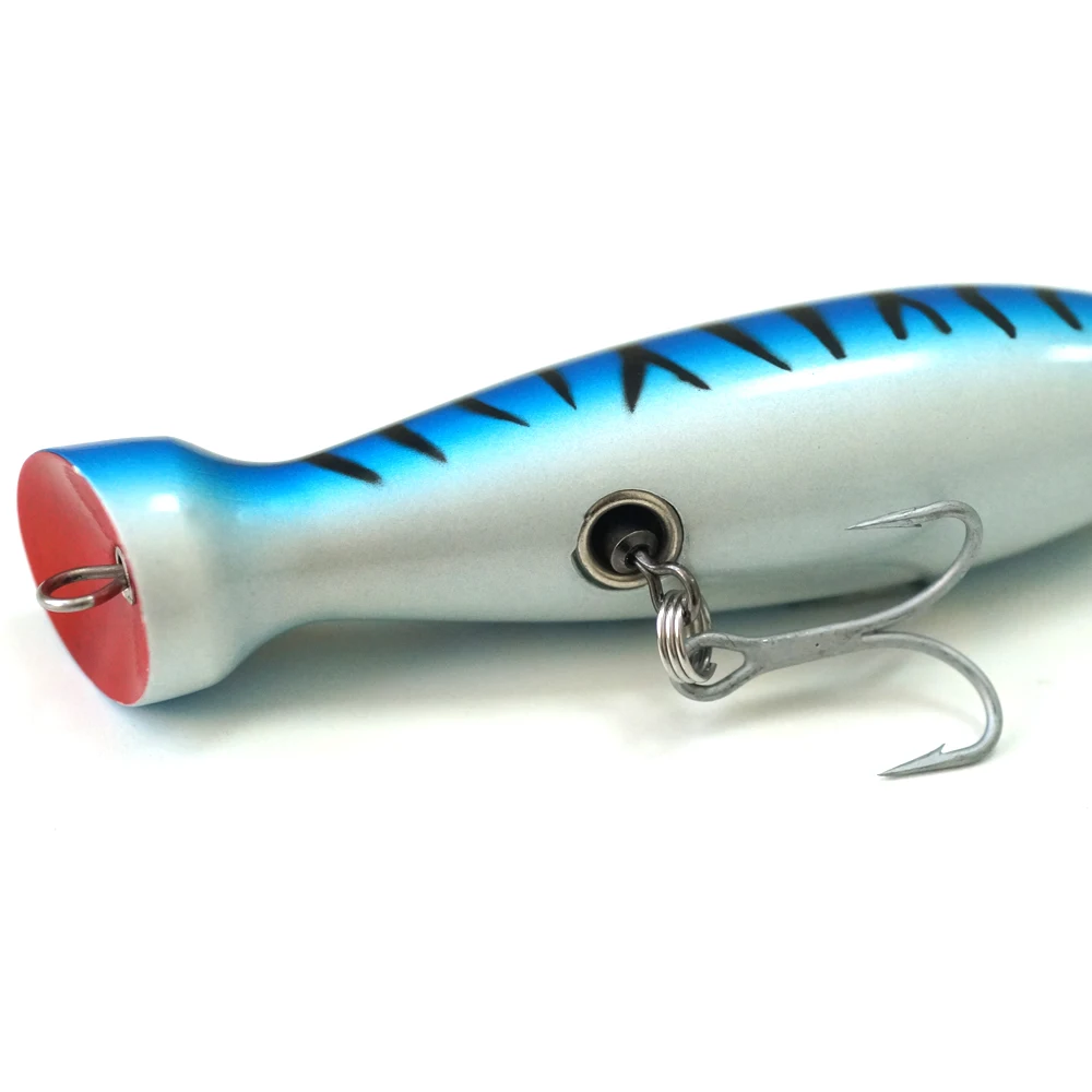 Cheery 40g Popper Swim Bait Saltwater Wood Popper Lure - view 8