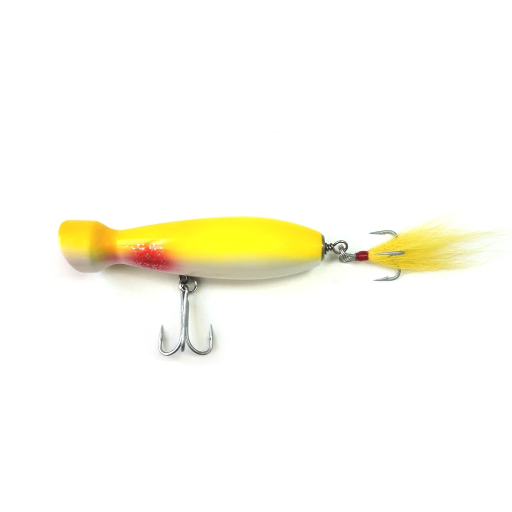 Cheery 40g Popper Swim Bait Saltwater Wood Popper Lure - view 13