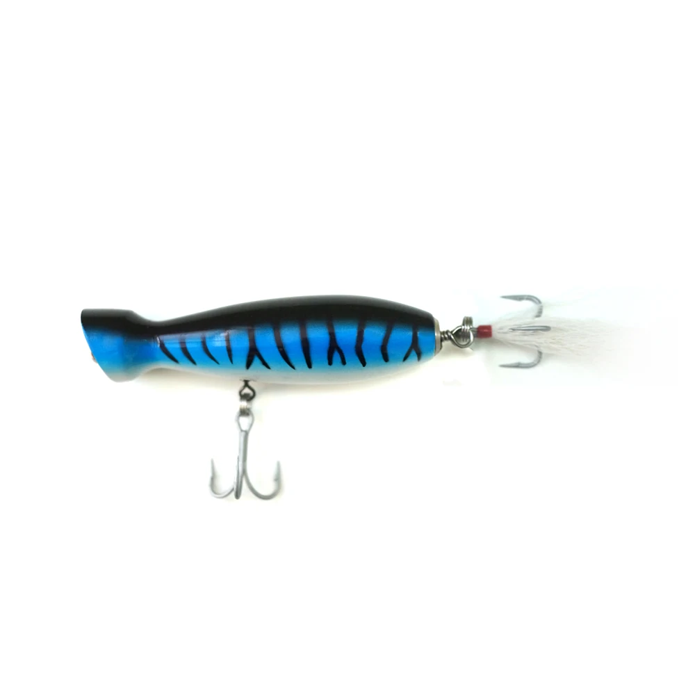 Cheery 40g Popper Swim Bait Saltwater Wood Popper Lure - view 15