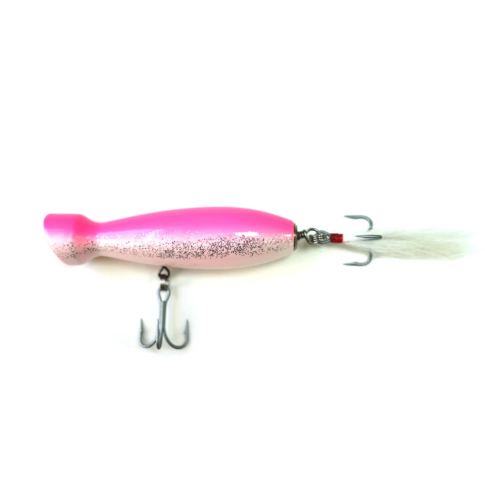 Cheery 40g Popper Swim Bait Saltwater Wood Popper Lure - view 16