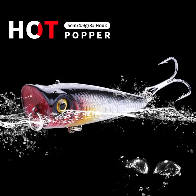 Cheery 5 Centimeter 4 9 Gram ABS Popper Lure - view 7