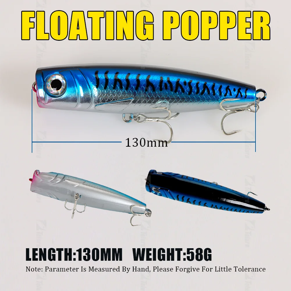 HOT Sale Best Popper Fishing Lures Plastic Popper Lure - view 2