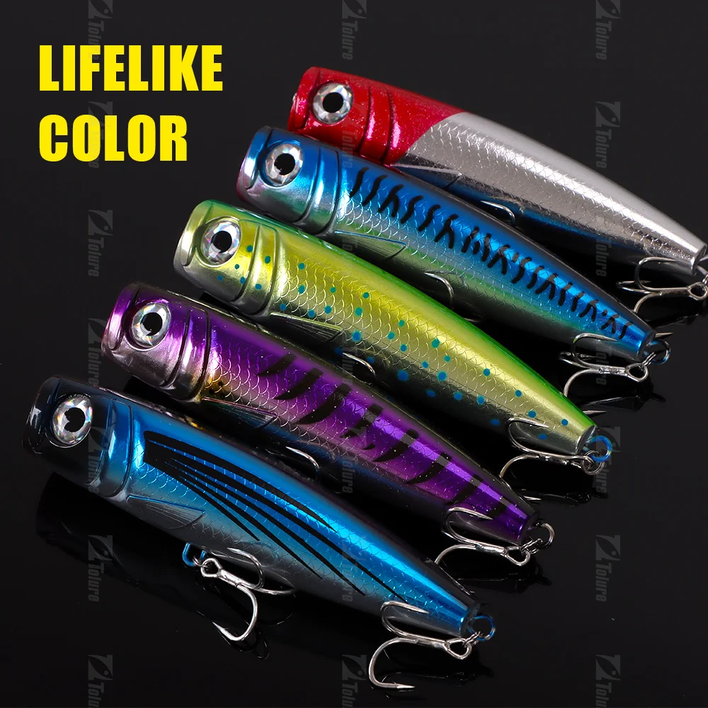 HOT Sale Best Popper Fishing Lures Plastic Popper Lure - view 3