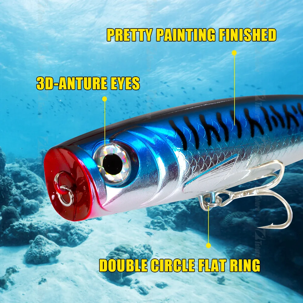 HOT Sale Best Popper Fishing Lures Plastic Popper Lure - view 5