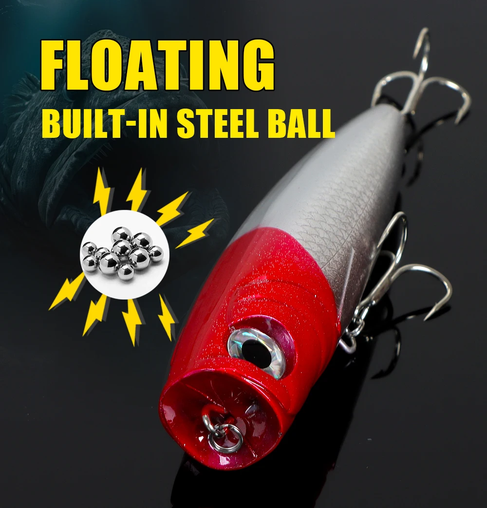 HOT Sale Best Popper Fishing Lures Plastic Popper Lure - view 10