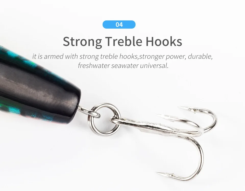 Top Water Popper Floating Fishing Lure Silicone Multi-Species Lure - view 12