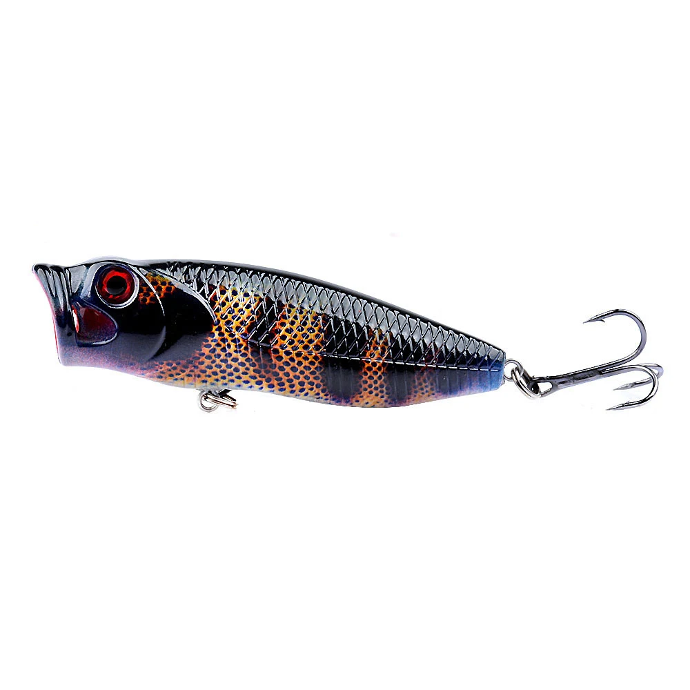 Cheery 80mm 14g Treble Hook Lifelike ABS Popper Lure - view 4