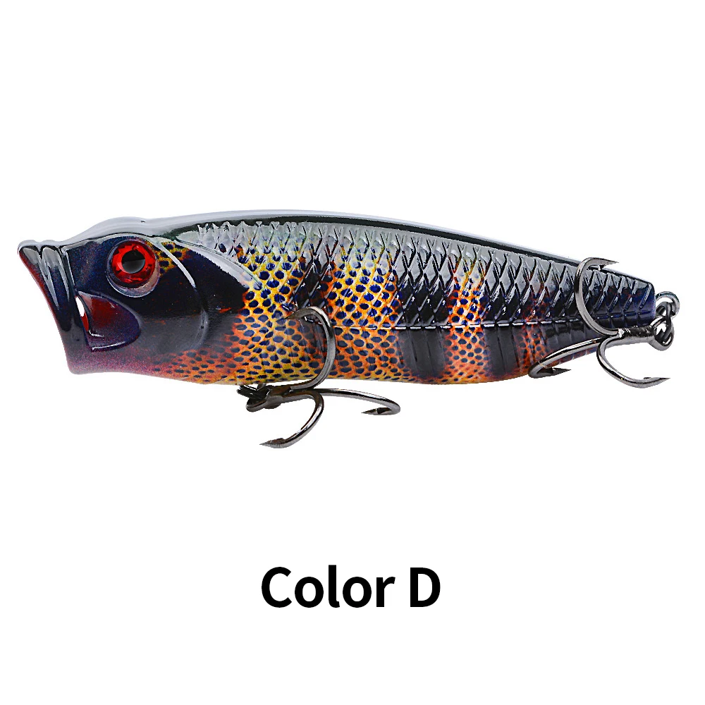 Cheery 80mm 14g Treble Hook Lifelike ABS Popper Lure - view 13