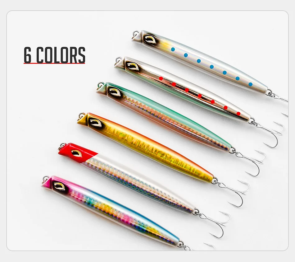 Stickbait Fishing Lure 110mm 45 8g Silicone Multi-Species Lure - view 9