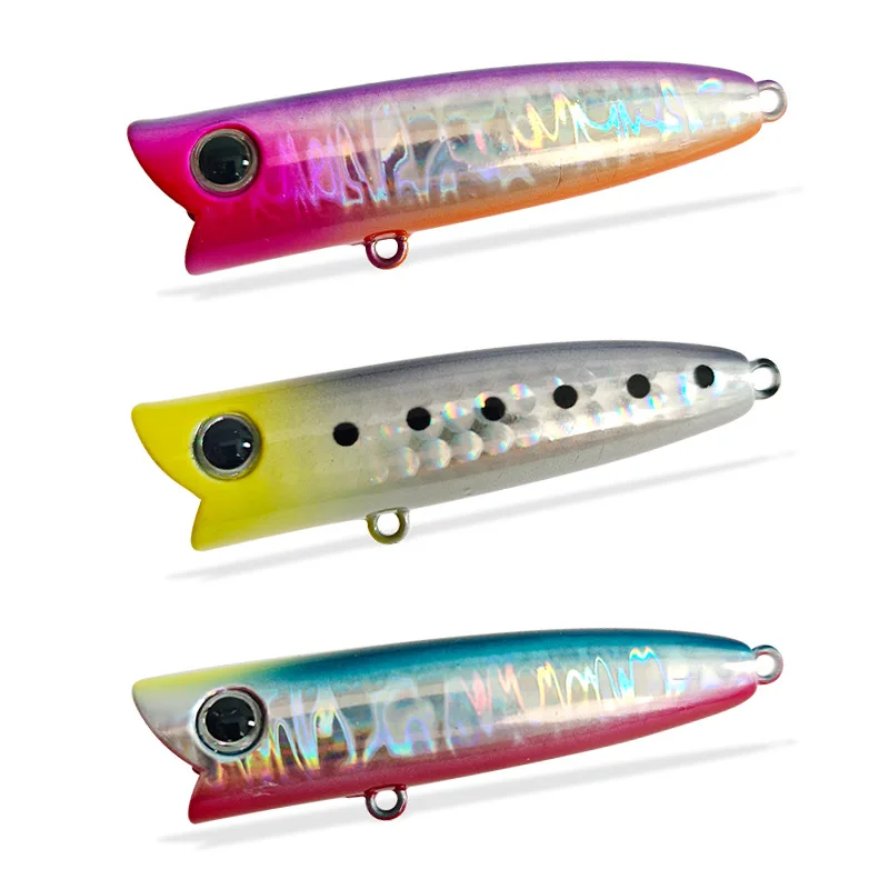 Cheery 10 Color 6cm 7G AC60 ABS Plastic Popper Lure - view 9