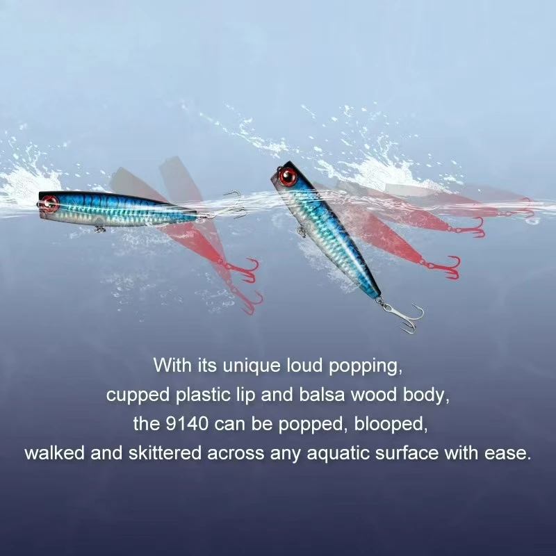 CHEERY High Quality Popper Lure Topwater ABS Popper Lure - view 4