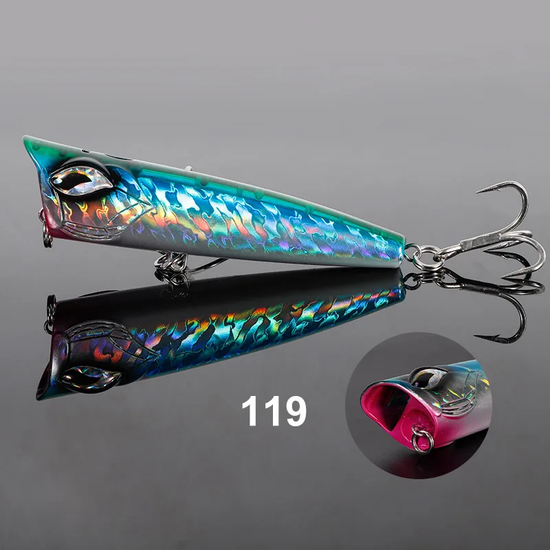 CHEERY 3 Sizes Stock Popper Lure ABS, Metal Popper Lure - view 3