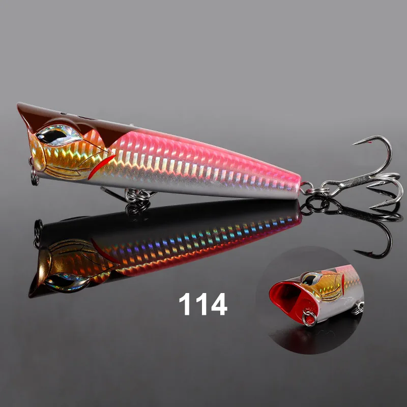 CHEERY 3 Sizes Stock Popper Lure ABS, Metal Popper Lure - view 4