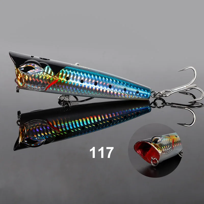 CHEERY 3 Sizes Stock Popper Lure ABS, Metal Popper Lure - view 6