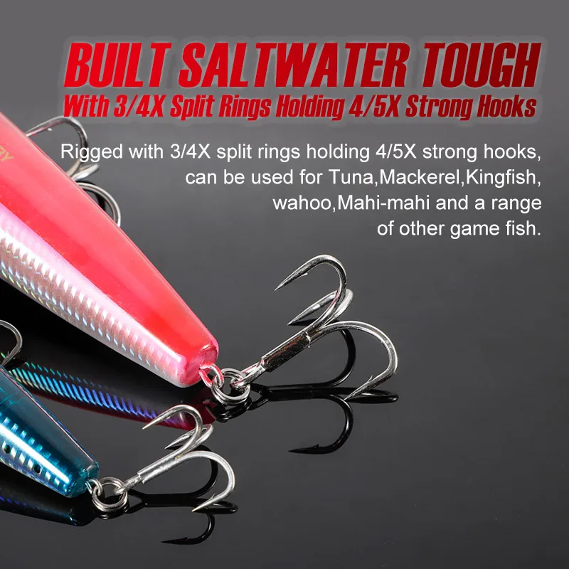 CHEERY 3 Sizes Stock Popper Lure ABS, Metal Popper Lure - view 10