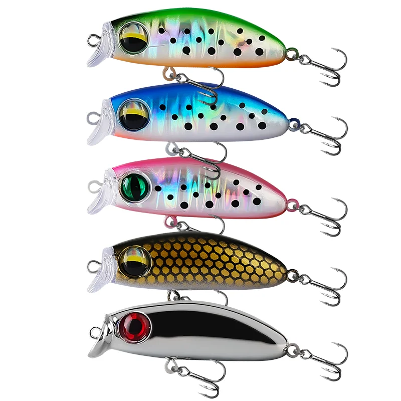 41mm 2 8g Slow Sinking Mini ABS Minnow Lure - view 5
