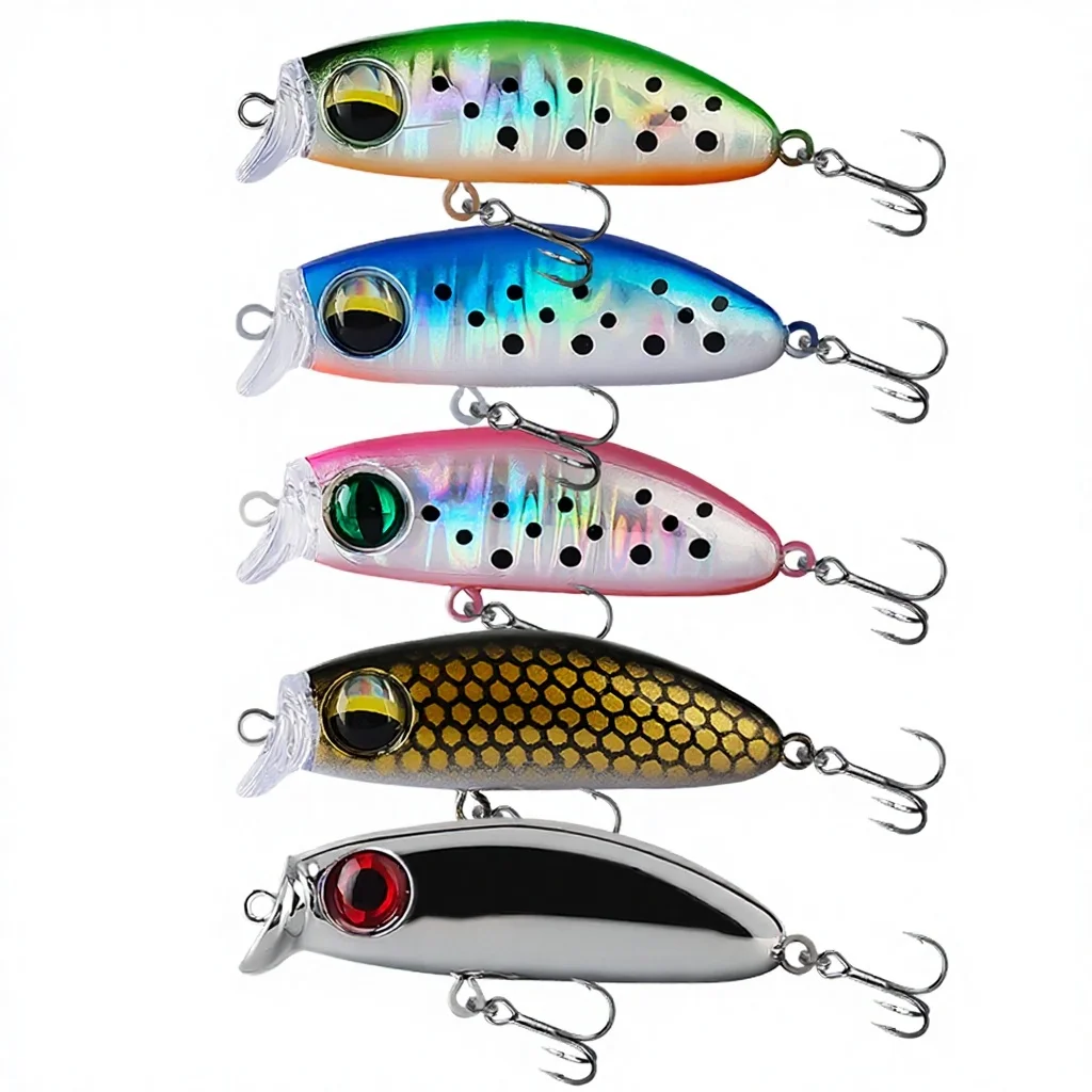 41mm 2 8g Slow Sinking Mini ABS Minnow Lure - view 6