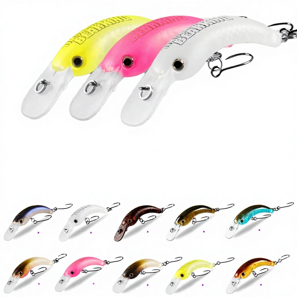 Wholesale MI007 6cm 9 8g Printed Various, Plastic Hard Lure - view 4