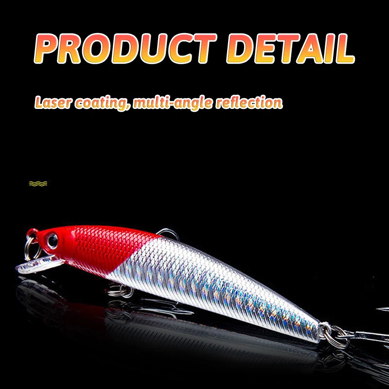 LURE Manufacturer 7 5g Floating Minnow Plastic Minnow Lure, Jerkbait - view 4