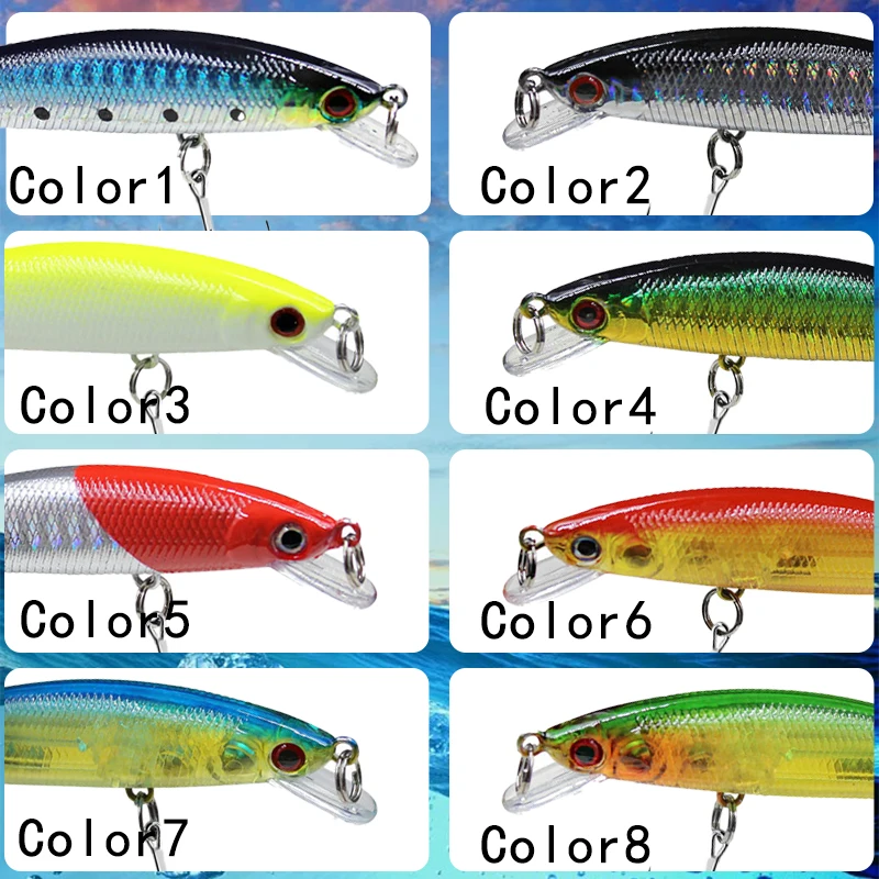 LURE Manufacturer 7 5g Floating Minnow Plastic Minnow Lure, Jerkbait - view 7