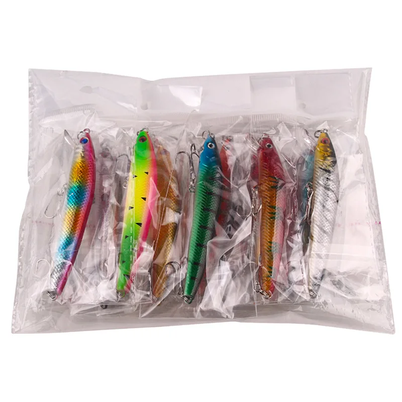 10cm 9g ABS Ringing Bead Hard ABS Minnow Lure - view 12