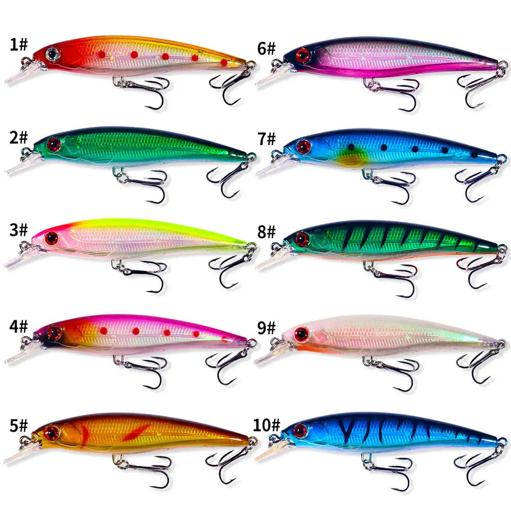 CHEERY 11cm 13 4g Bionic Minnow ABS, Plastic Minnow Lure - view 11