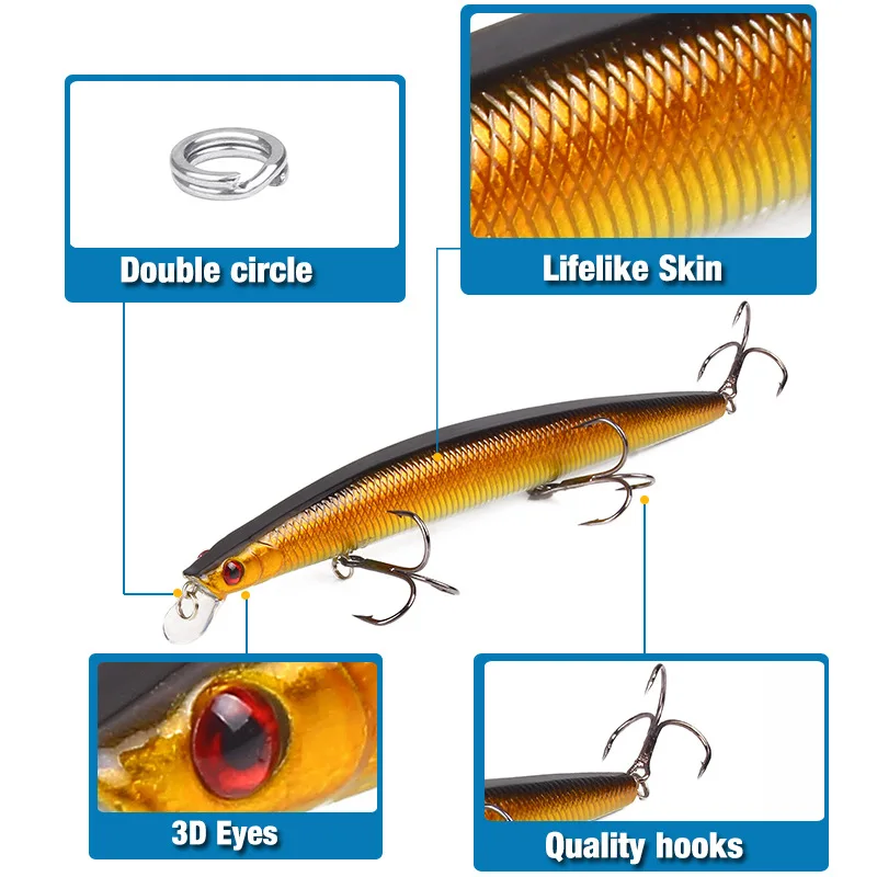 Luya 18cm 23g Cross border Mino ABS Hard Lure - view 4