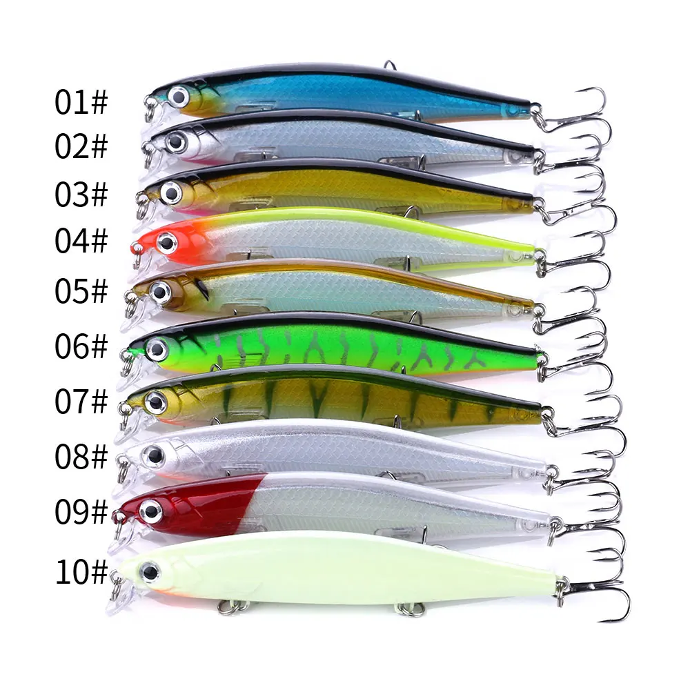 Cheery 11 Centimeter 13g Floating Saltwater ABS Minnow Lure - view 3