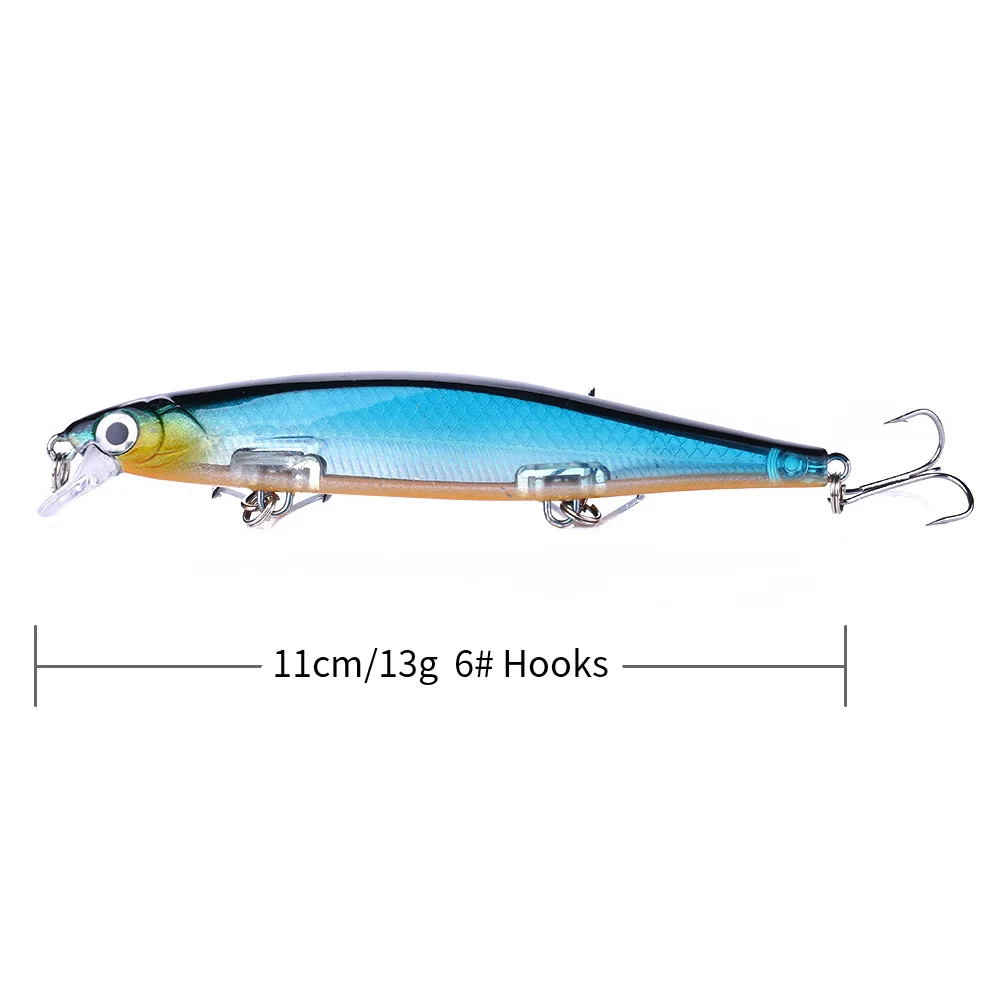 Cheery 11 Centimeter 13g Floating Saltwater ABS Minnow Lure - view 16