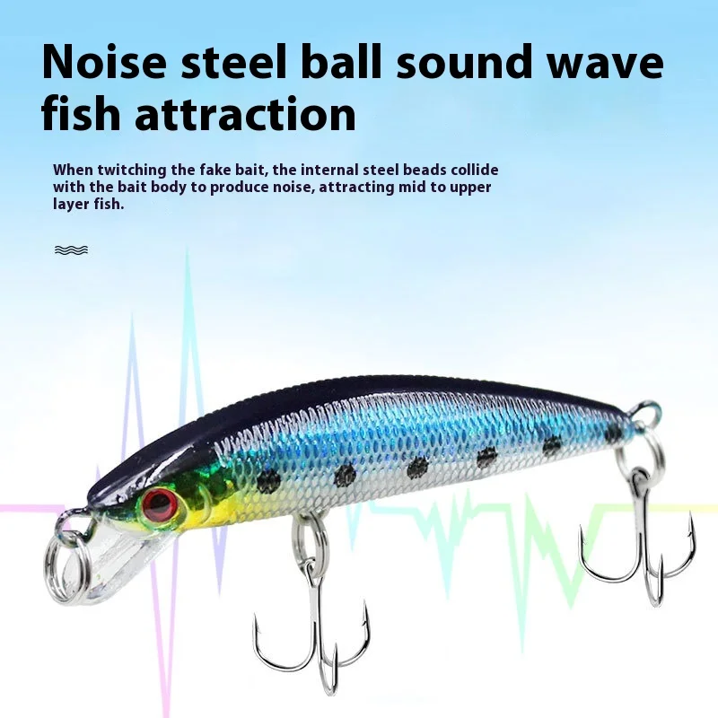 6cm 4g Slow Sinking Micro Plastic Plastic Lure Accessories - view 4