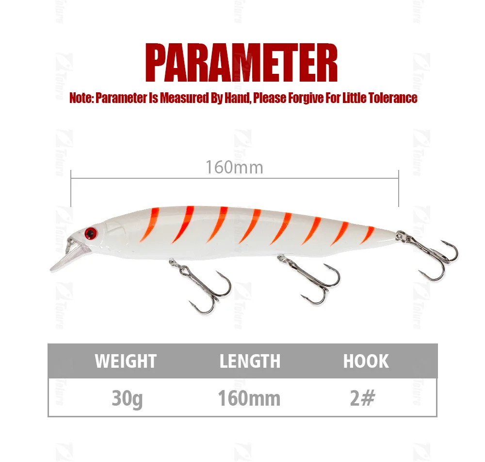 Cheery 30g 160mm ABS Plastic Artificial Plástico Hard Lure - view 3