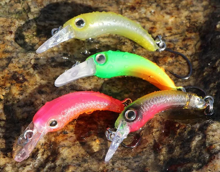 New 1 2g 4cm Mini Floating ABS Various - view 7
